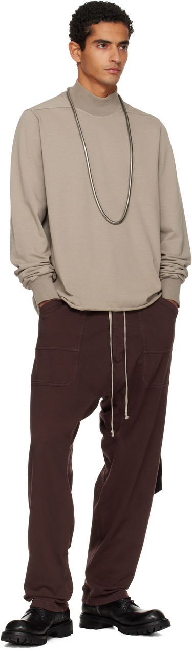 Villapaita Rick Owens Rick Owens DRKSHDW Concordians Headon DBL Turtleneck Beige | DU02E7263 RIG, 3