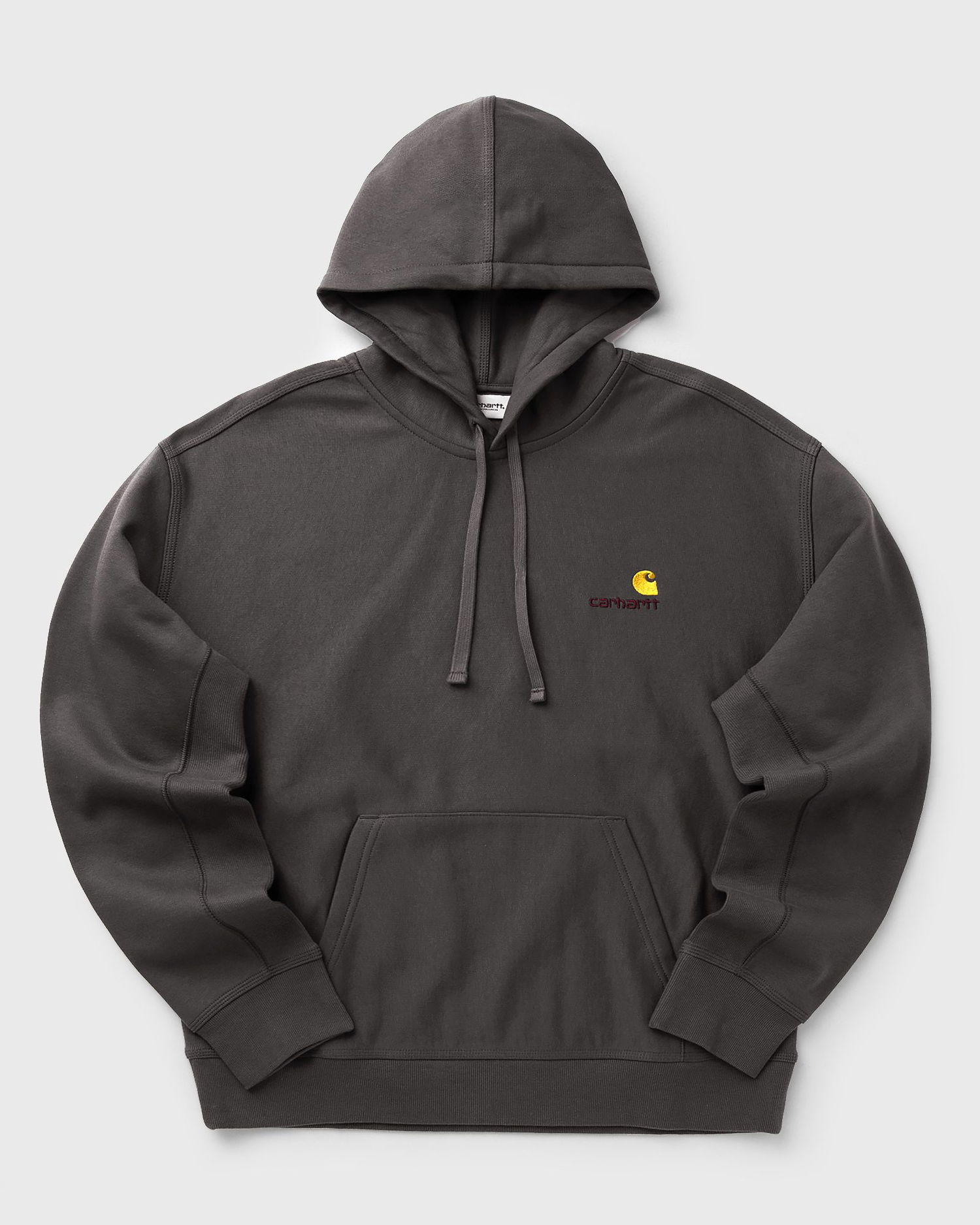 Huppari Carhartt WIP American Script Hooded Sweatshirt Harmaa | I028279-33C.XX, 1