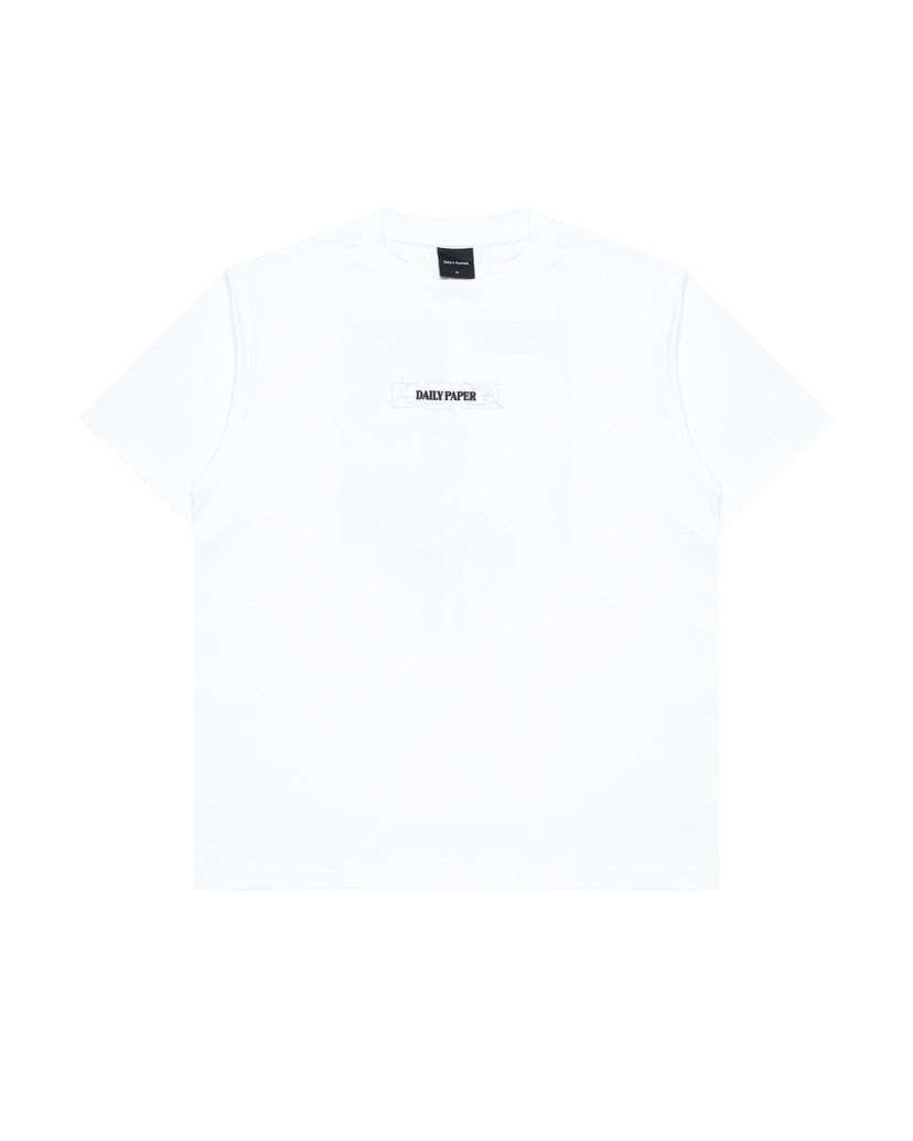 T-paita DAILY PAPER Mirror SS T-Shirt Valkoinen | 2421083