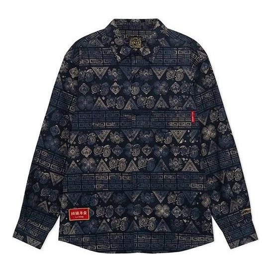 Paita Li-Ning Gold Series Cashew Totem Loose Fit Jacket Sininen | ASHS007-1