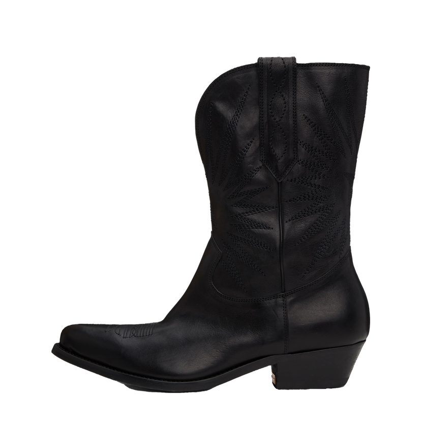Tennarit ja kengät Golden Goose Embroidered Boots Musta | GMF00784.F006310.90100