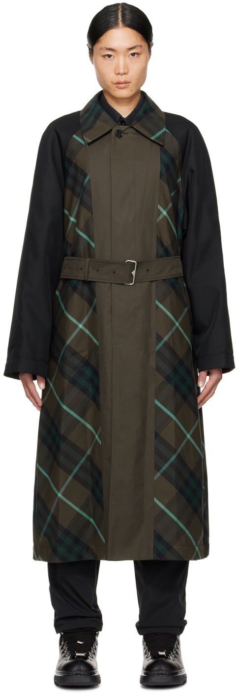 Takit Burberry Bradford Reversible Coat "Khaki" Ruskea | 8076711