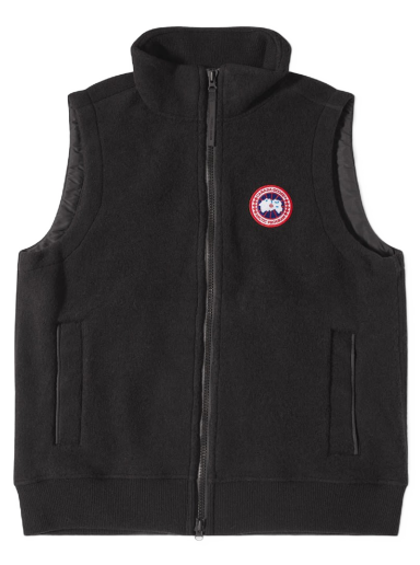 Villapaita Canada Goose Mersey Fleece Vest Black Musta | 7052M-61
