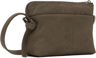 Olkalaukku Rick Owens Rick Owens Hollywood Adri Small Suede Crossbody Bag Vihreä | RA01E0625 LBAPA, 2