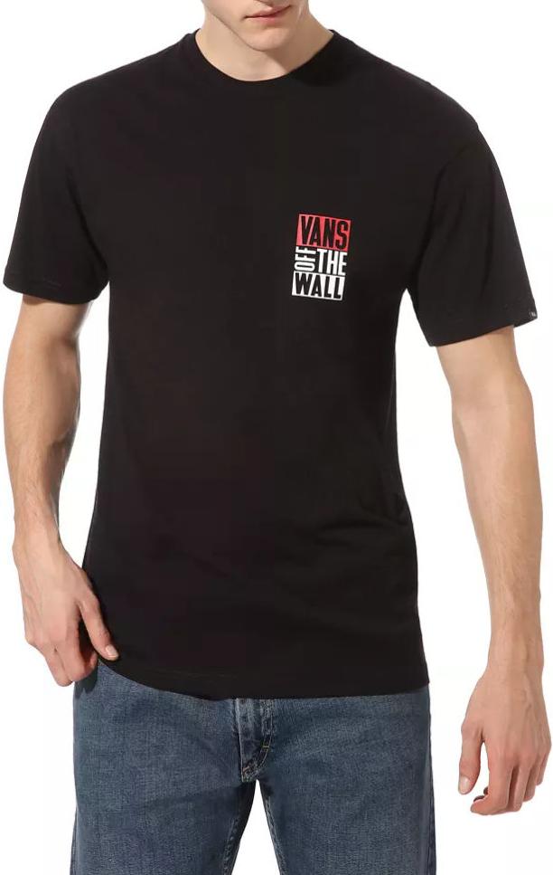 T-paita Vans NEW STAX T-Shirt Musta | vn0a49q6blk1