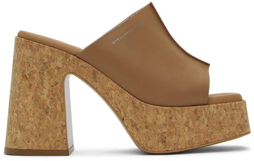 Tennarit ja kengät Stella McCartney Skyla Platform Sandals Ruskea | 810359AP00P0