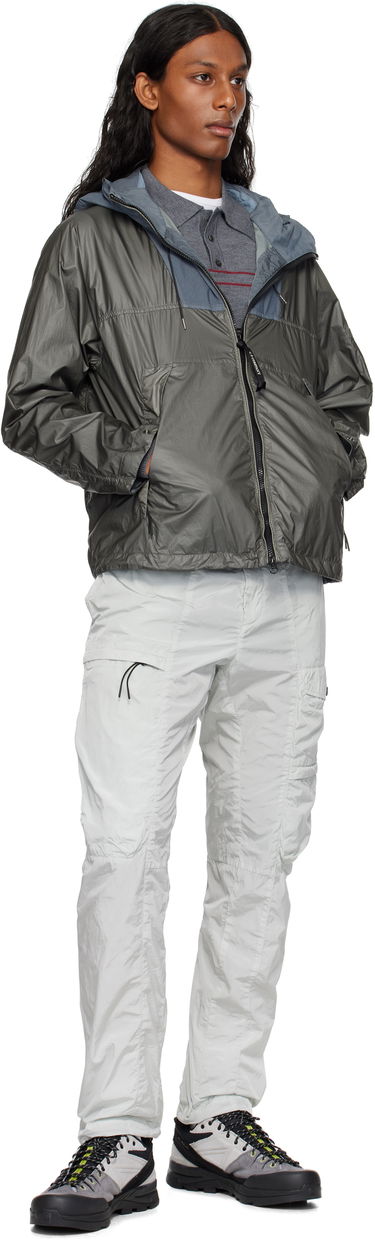 Tuulitakki C.P. Company C.P. Company CS II Mixed Hooded Lens Jacket Harmaa | 18CMOW036A-110030G, 4