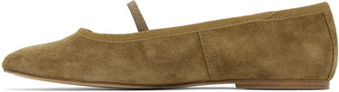 Tennarit ja kengät A.P.C. A.P.C. Swan Ballerina Flats Vihreä | PXBTG-F53295, 2