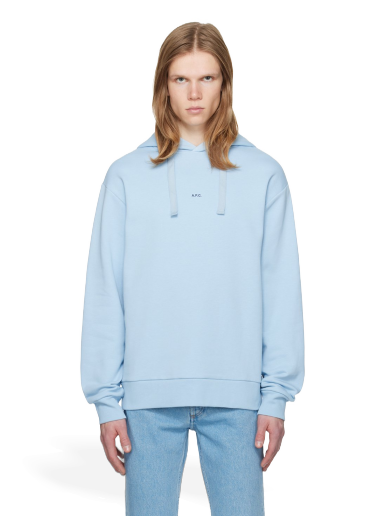 Huppari A.P.C. Larry Hoodie Sininen | COGWQ-H27622