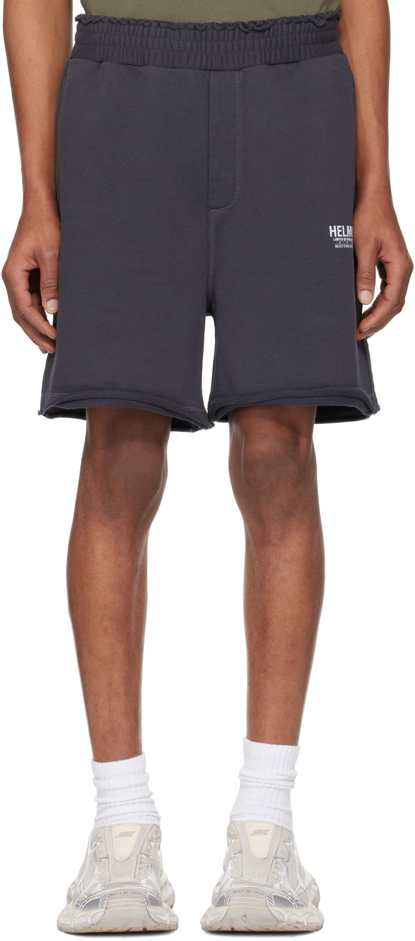 Shortsit Helmut Lang Helmut Lang Meatpacking Shorts Harmaa | O10HM210
