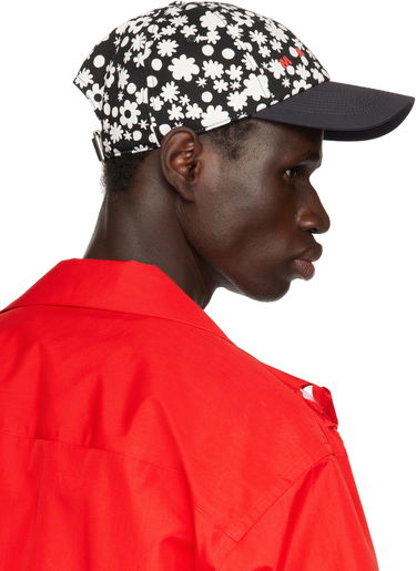 Korkki Marni Marni Pop Fields Logo Baseball Cap Musta | CLZC0108PS UAC016, 2