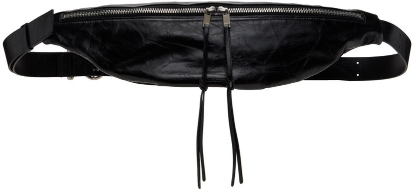 Vyötärölaukku Jil Sander Banana Belt Bag Pouch Musta | J26WB0009_P6002