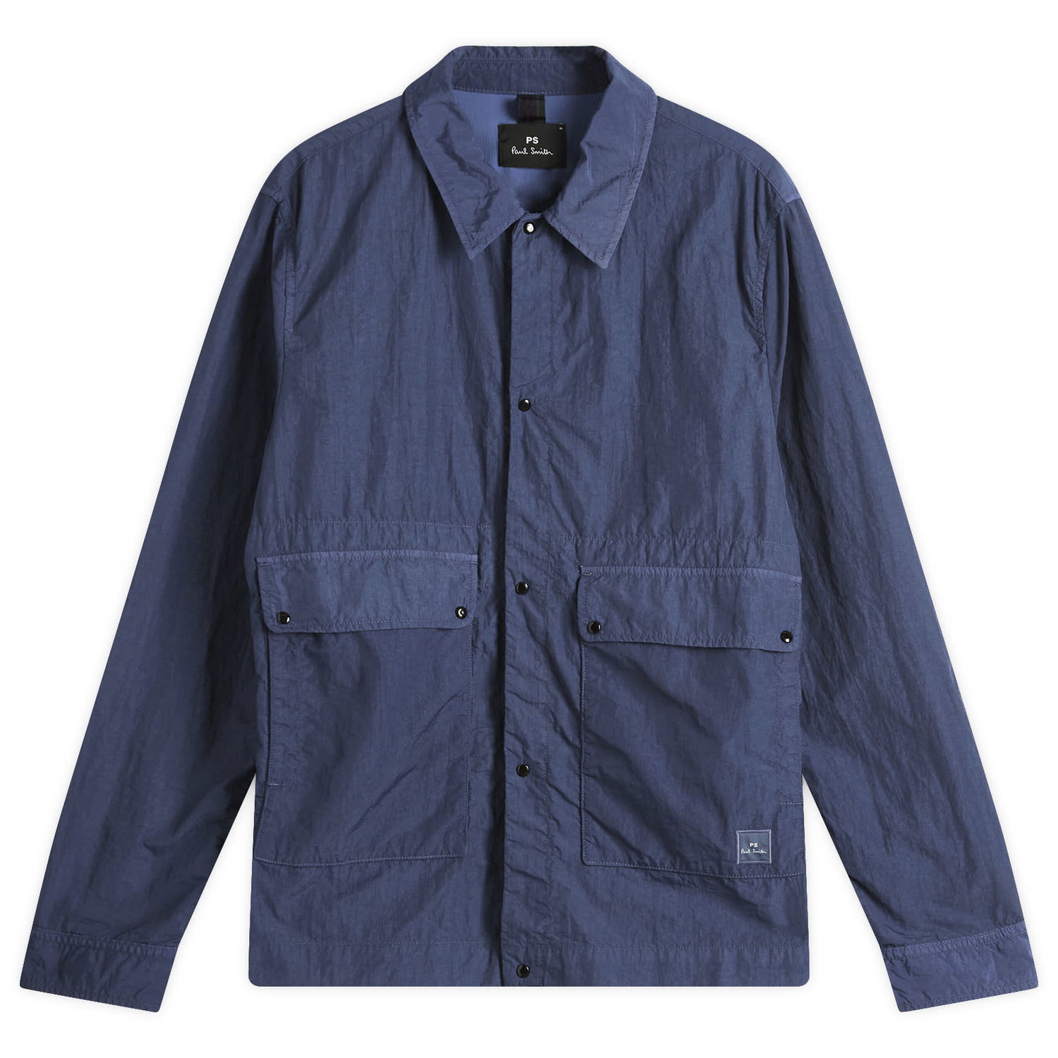 Takki Paul Smith Paul Smith Unlined Two-Pocket Jacket, Size Large Sininen | M2R-453Z-P22257-47, 1