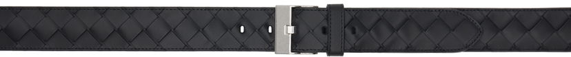 Vyöt Bottega Veneta Intrecciato Watch Belt Musta | 799046 V4KF1 8803