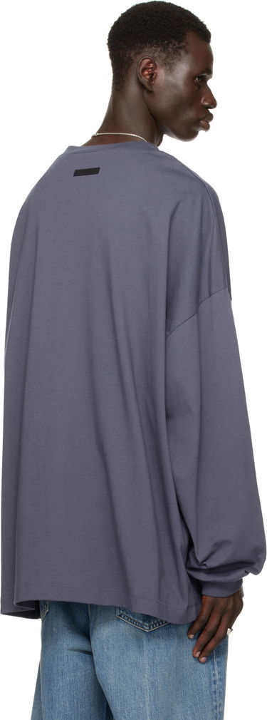 Huppari Fear of God Fear of God ESSENTIALS Jersey Long Sleeve T-Shirt Violetti | 125HO244204F, 2