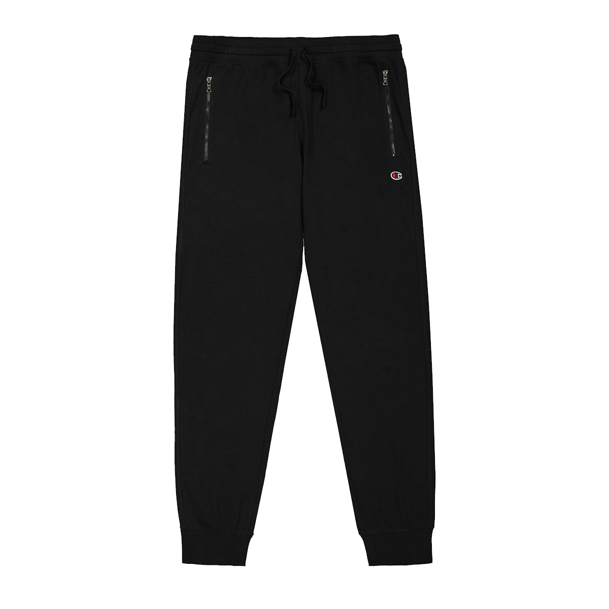 Verryttelyhousut Champion Drawstring Rib Cuff Zippered Joggers Musta | 220804-KK001, 0