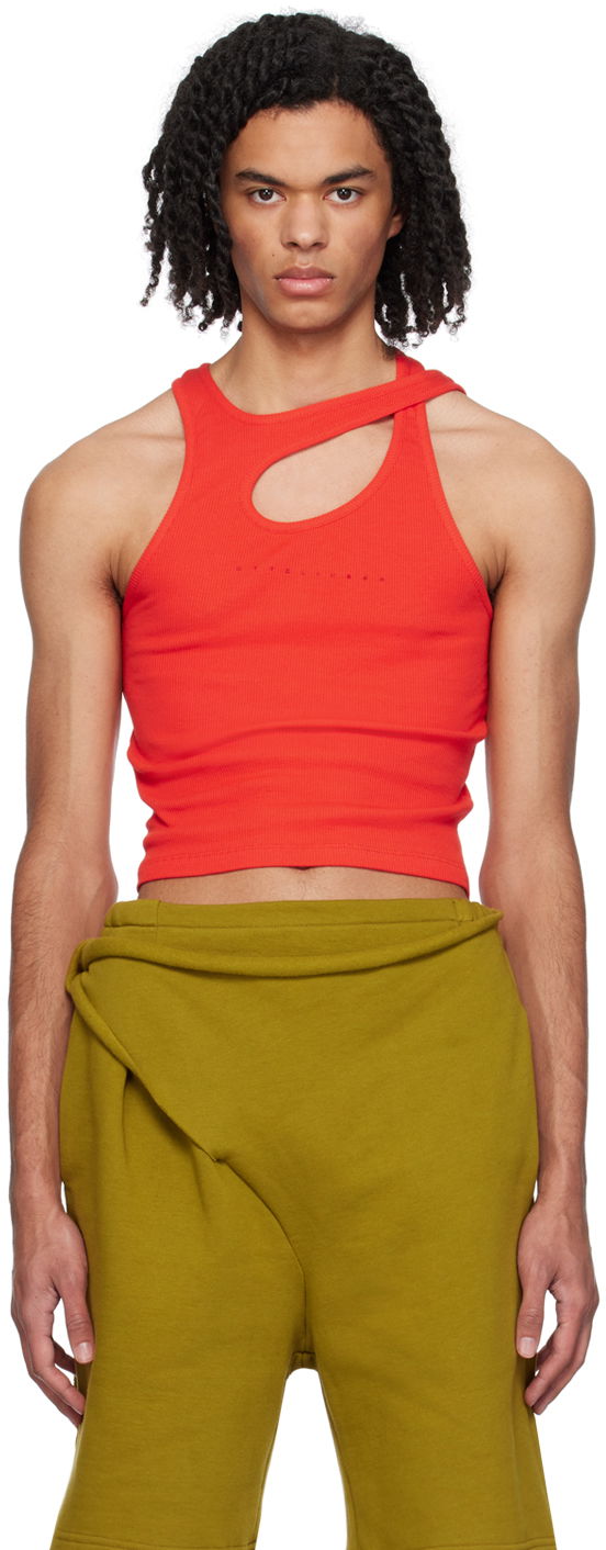 Tankkitoppi Ottolinger Ottolinger Cutout Tank Top Punainen | 407602