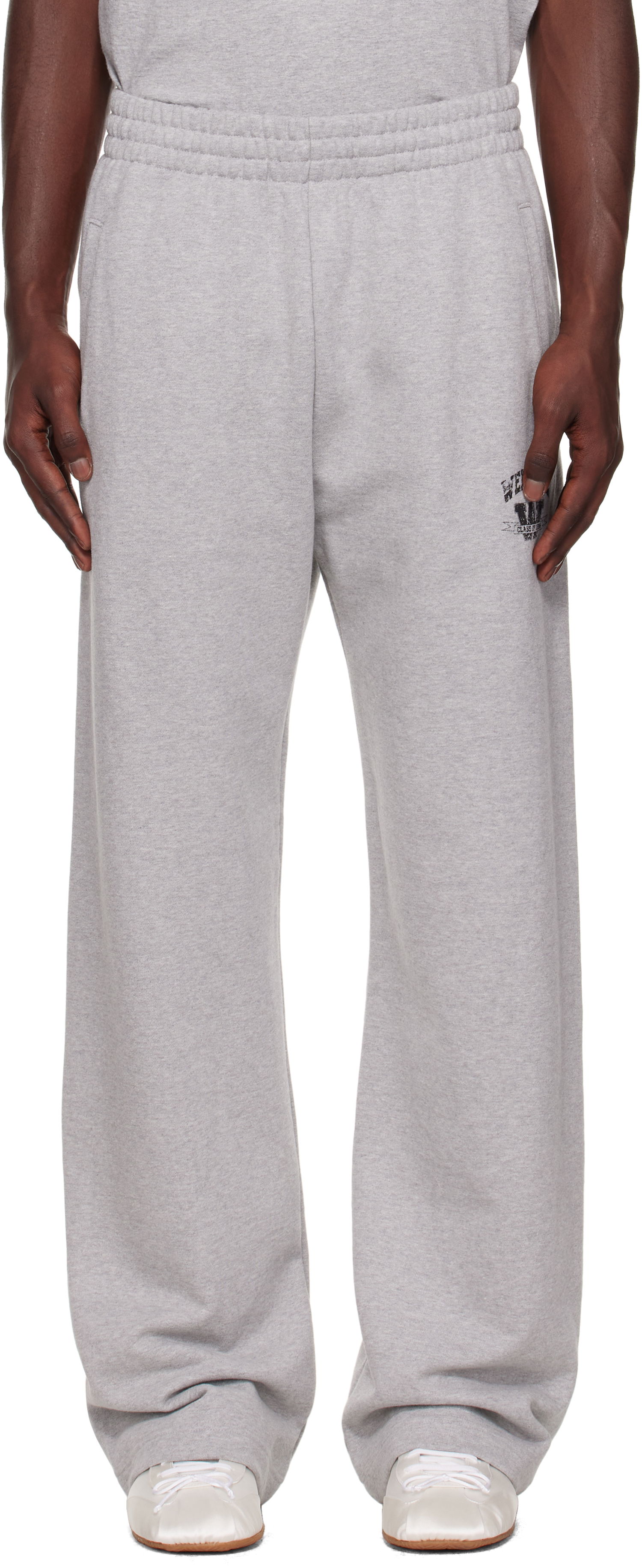 Verryttelyhousut We11done We11done Collegiate Sweatpants Harmaa | WD-TA2-25-706-U-MG, 0