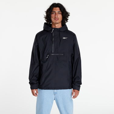 Takki Reebok Vector Fleece Anorak Musta | HG8932, 2