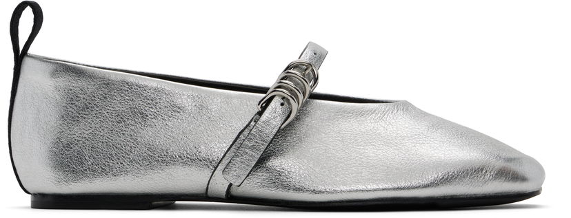 Mekko rag & bone rag & bone Spire Mary Jane Ballerina Flats Metallinen | WFF24SF001TR1