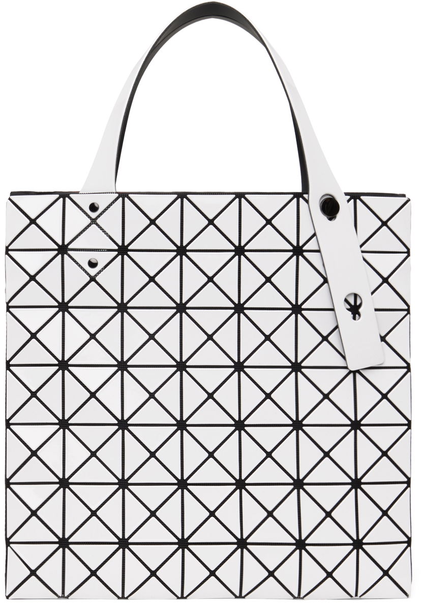 Kangaskassi BAO BAO ISSEY MIYAKE Prism Pattern Small Tote Bag Valkoinen | BB46AG047