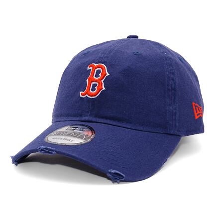 Korkki New Era Distressed 9TWENTY Boston Red Sox Adjustable Hat Sininen | 60595225