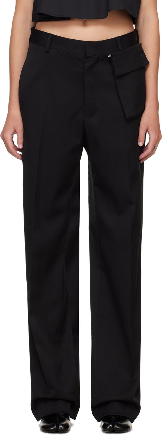 Housut Maison Margiela MM6 Tailoring Trousers Musta | SH0KA0006 S47848