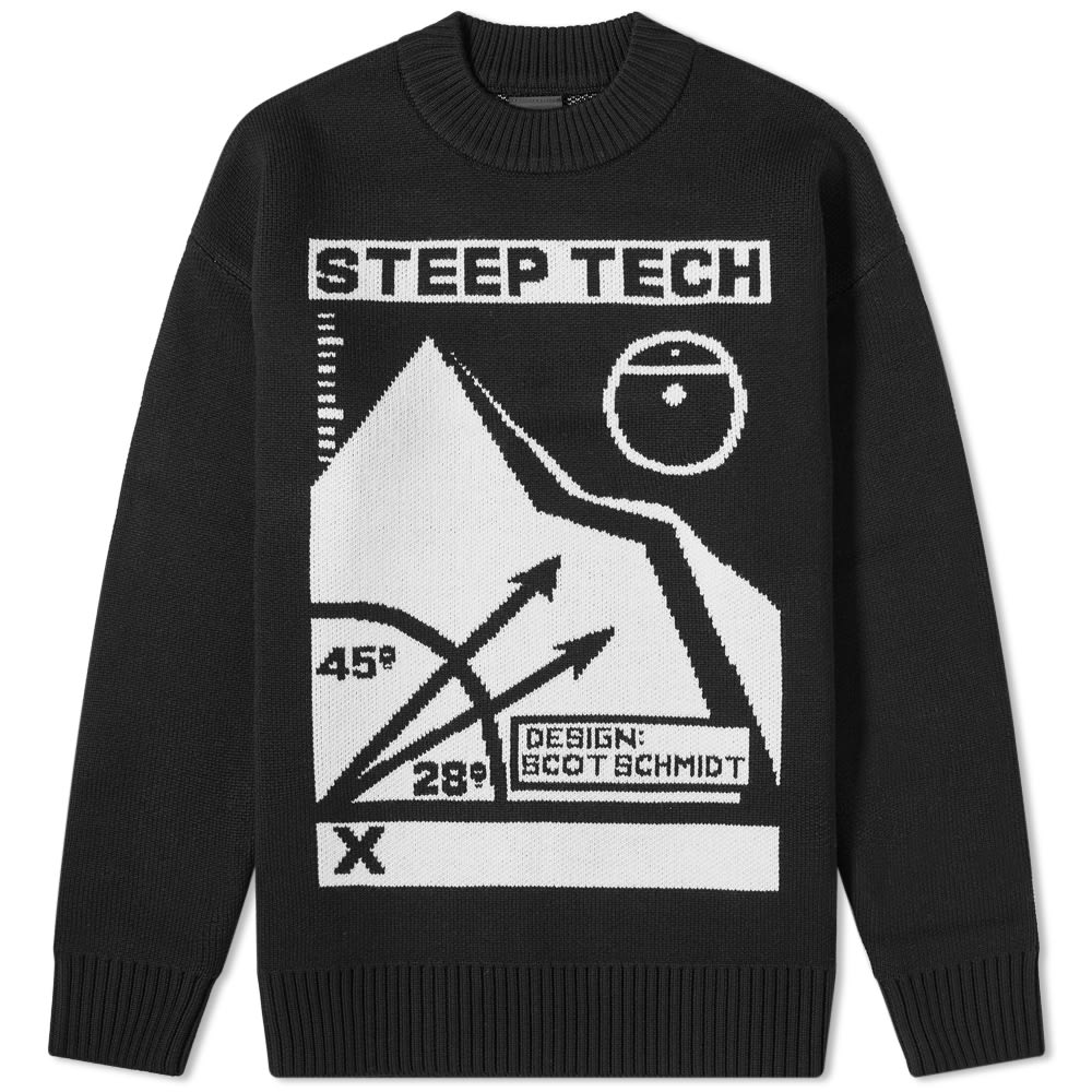 Villapaita The North Face Steep Tech Knit Musta | NF0A4QY3-JK3, 0