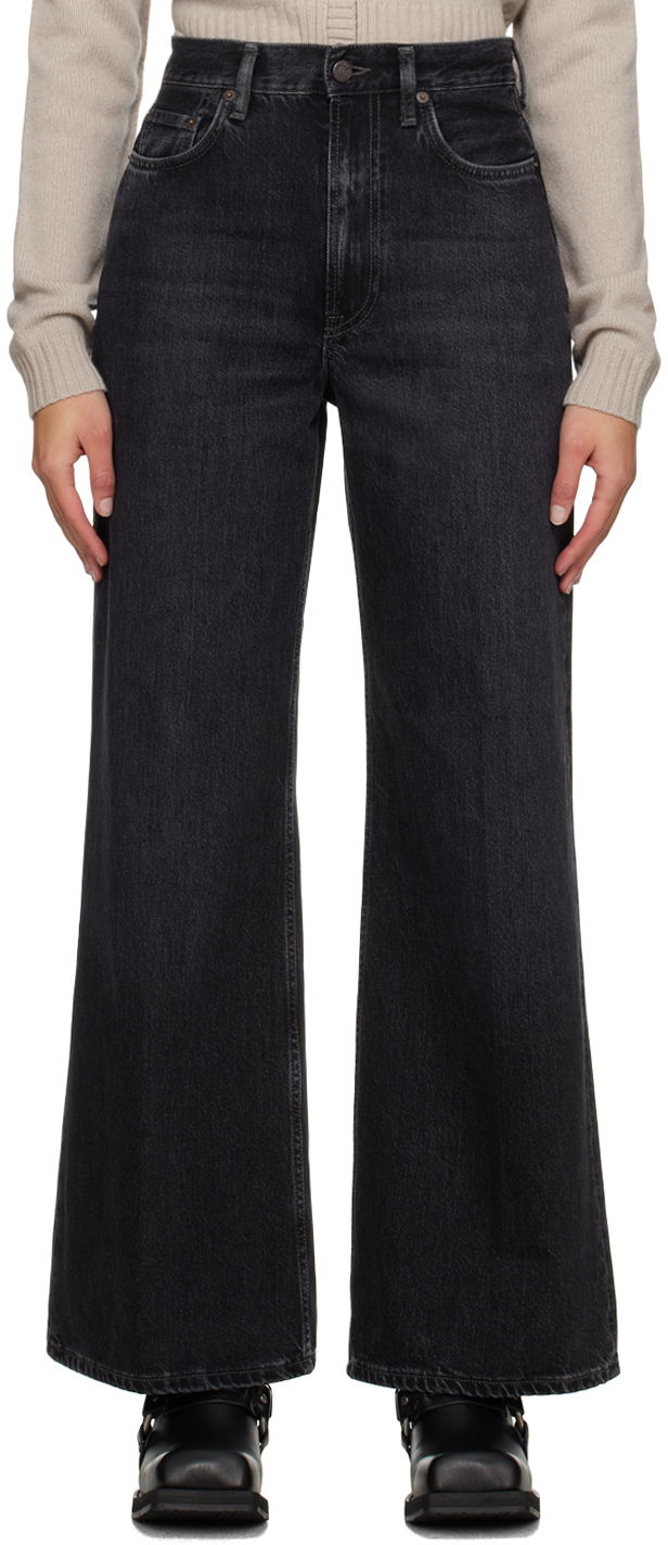 Jeans Acne Studios Relaxed-Fit Jeans Musta | A00463-