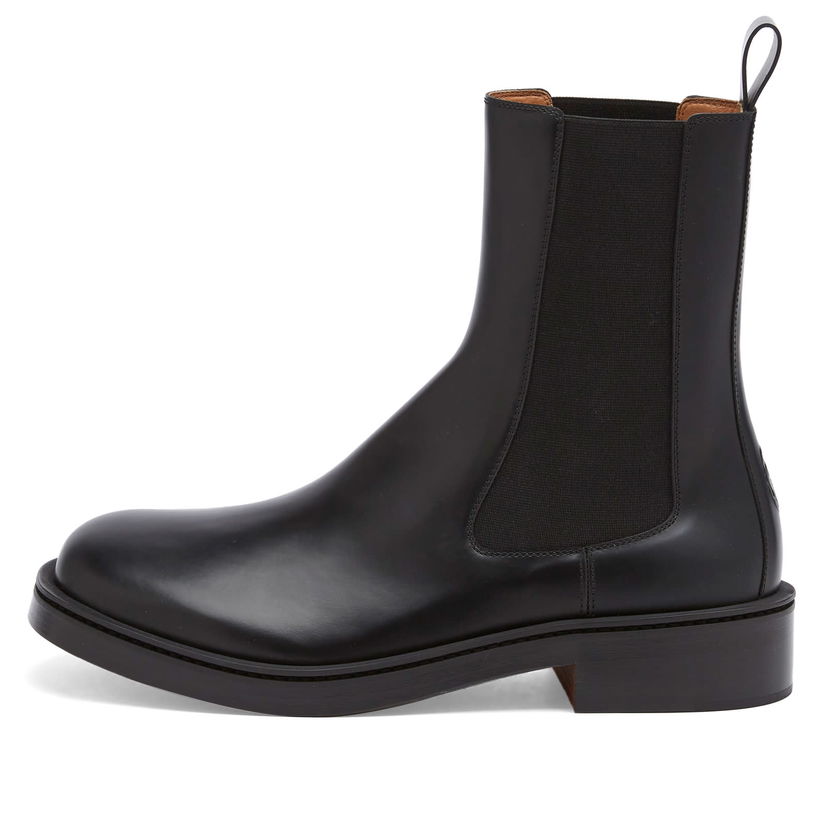 Tennarit ja kengät Alexander McQueen Leather Boot Musta | 809946-WIACN-1000