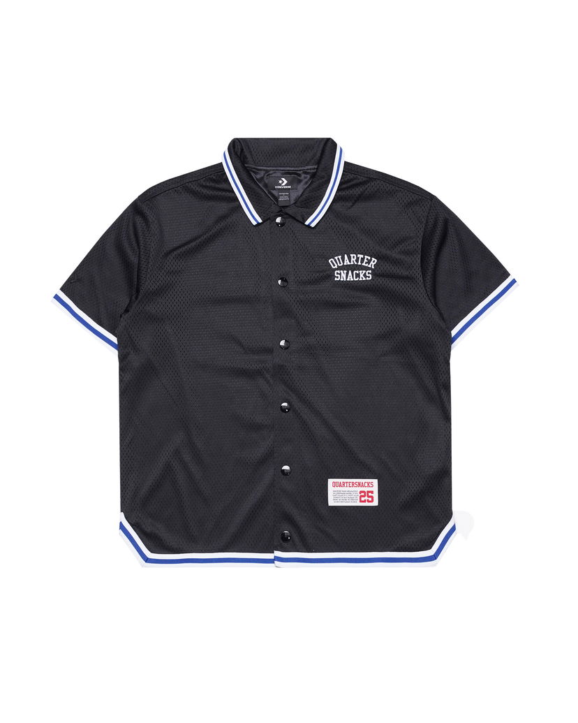 Paita Converse QUARTERSNACKS x WARM UP TOP Musta | 10026952-A01