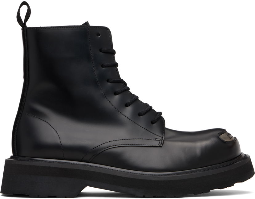 Tennarit ja kengät KENZO Kenzo Paris KENZOSMILE Lace-Up Boots Musta | FF65BT111L52