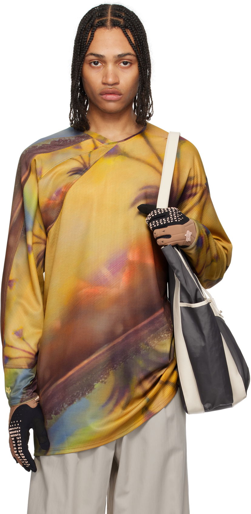 Jersey KIKO KOSTADINOV Kiko Kostadinov Fox Racing Edition Printed Tunic T-Shirt Monivärinen | 36888-562