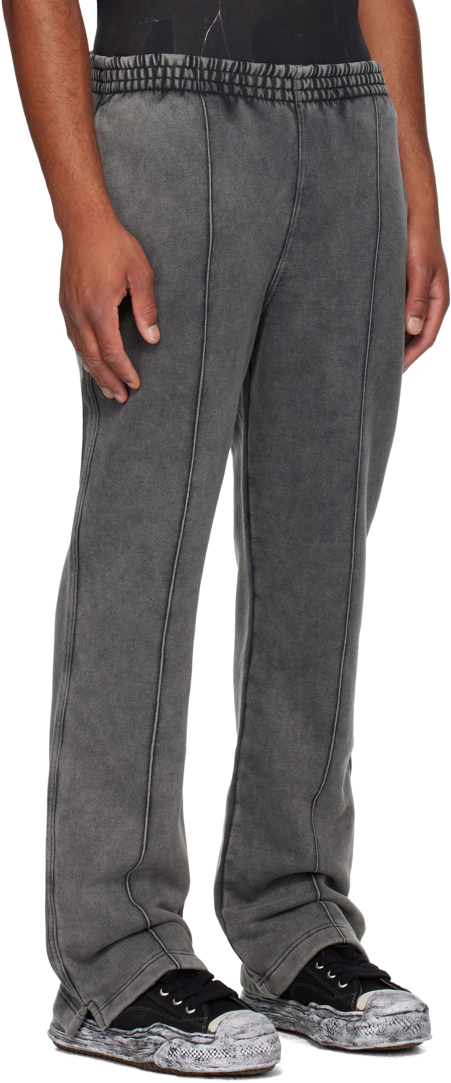 Verryttelyhousut Represent Clo Initial Sweatpants Harmaa | INM4672, 1