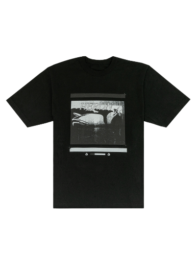 T-paita HERON PRESTON Misprinted Tee Musta | HMAA032S23JER0061010
