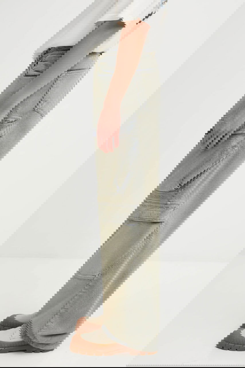 Jeans Rick Owens Rick Owens DRKSHDW Double Cargo Jeans Harmaa | DU02E7361.DMP, 1