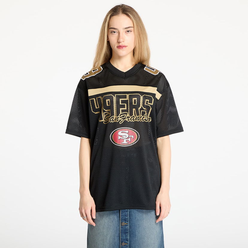 Jersey New Era New Era NFL San Francisco 49ers Mesh Graphic Jersey Musta | 60596390