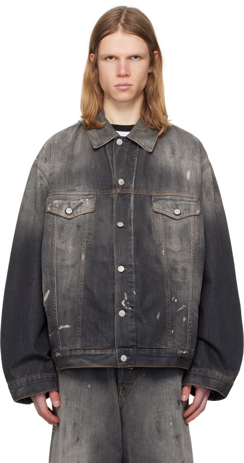 Takki Acne Studios Acne Studios Oversized Denim Jacket Harmaa | C90190-