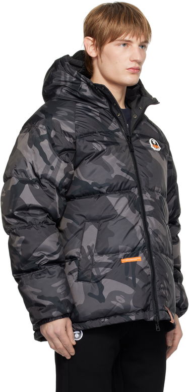 Parka AAPE by A Bathing Ape AAPE by A Bathing Ape Reversible Down Jacket Musta | AAPDNM7669XXNBKL, 3