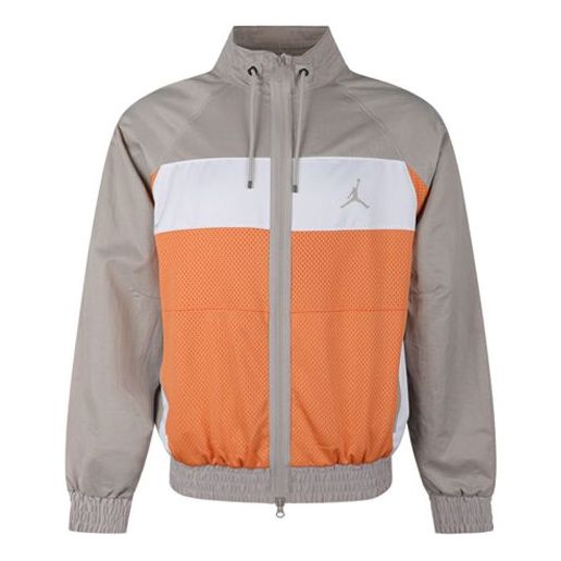 Tuulitakki Jordan Jordan Stand-up Collar Woven Jacket Oranssi | AV1303-854