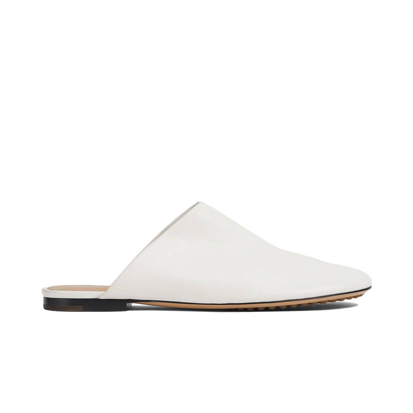Tennarit ja kengät Bottega Veneta Dot Sock Leather Mules Valkoinen | 667185VBP409013