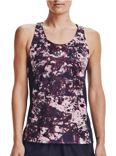 Tankkitoppi Under Armour Fly By Printed Violetti | 1367605-698