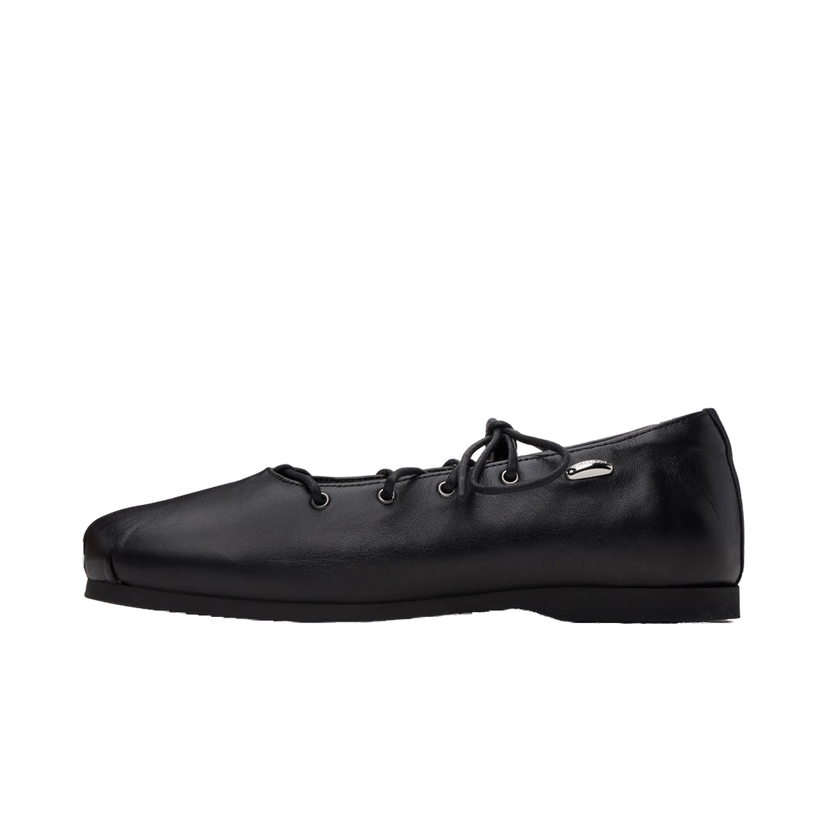 Tennarit ja kengät OUR LEGACY Laced Slip In Ballerina Flats Musta | A4247LMB
