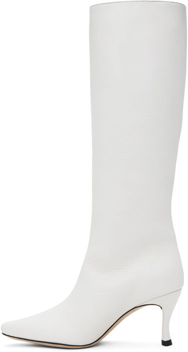 Vaatteet BY FAR BY FAR Stevie 42 Knee-High Boots Valkoinen | 23PFSVIWHNAP, 2