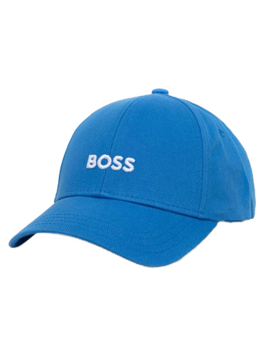 Korkki BOSS Cotton-twill Six-panel Cap with Embroidered Logo Sininen | 50495121