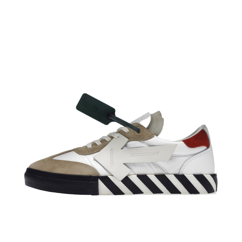 Tennarit ja kengät Off-White New Vulcanized Low White Beige Valkoinen | OMIA232S22LEA0010161