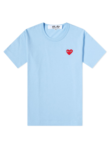 T-paita Comme des Garçons Play Red Heart Tee Sininen | P1T272-1