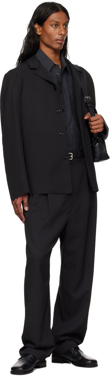 Takki LEMAIRE Lemaire Tailored Shirt Jacket Musta | JA1064 LF1362, 4