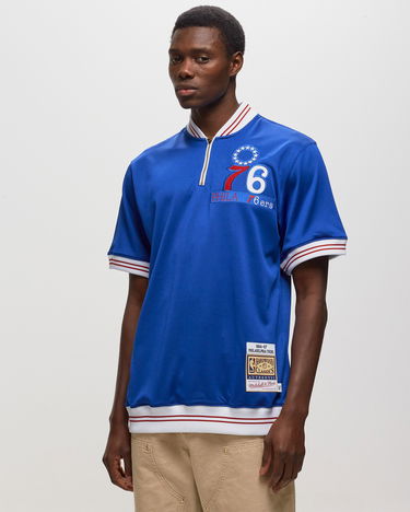 Jersey Mitchell & Ness NBA SHOOTING SHIRT 76ERS 1966 Sininen | ASSH5698-P7666PPPROYA, 1