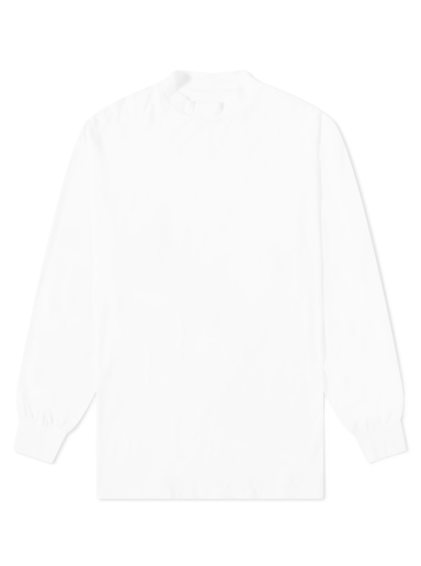 T-paita Y-3 Core Logo Mock Neck Tee Valkoinen | IB4774